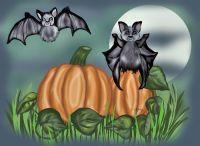 Bats and pumpkins SGG